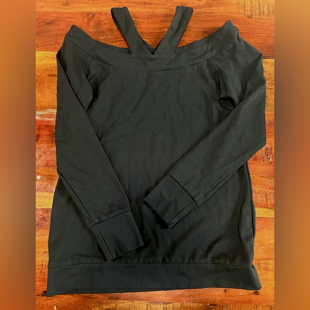 Black Marcella nyc scoop top
